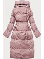 Růžová dámská zimní bunda model 21244484 - J.STYLE Růžová dámská zimní bunda model 21244484 - J.STYLE