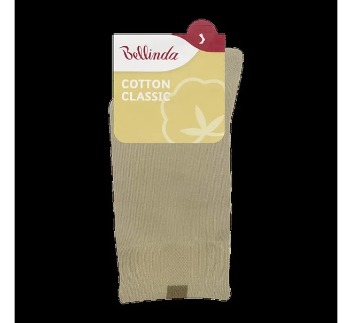 Dámské ponožky COTTON CLASSIC SOCKS - BELLINDA - béžová