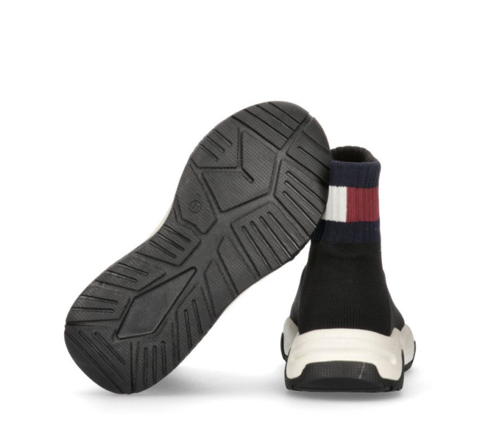 Tommy Hilfiger Sock Sneaker Black W T3A9-33007-0702999-999 boty