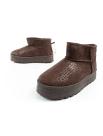 snow boots winter  boots dark brown dámské model 21406169 - Lee Cooper
