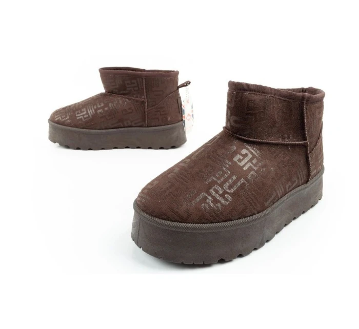 snow boots winter  boots dark brown dámské model 21406169 - Lee Cooper