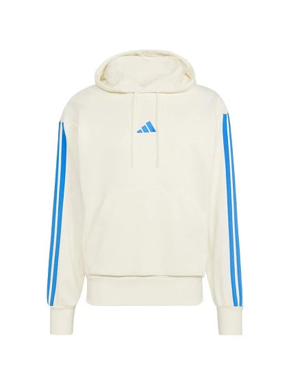 Pánská mikina Essentials 3Stripes French Terry Hoodie cream model 22072175 pánská - ADIDAS Pánská mikina Essentials 3Stripes French Terry Hoodie cream model 22072175 pánská - ADIDAS