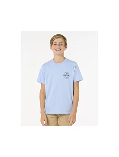 Dětské tričko RIP CURL STAPLE TEE – BOY, modré