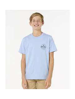 Dětské tričko RIP CURL STAPLE TEE – BOY, modré