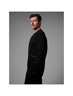 Pánská mikina z fleece s střihem bez kapuce x model 22359195 - 4F Pánská mikina z fleece s střihem bez kapuce x model 22359195 - 4F