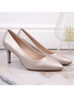 Sergio Leone W 1336 zlaté jehlové podpatky Sergio Leone W 1336 zlaté jehlové podpatky