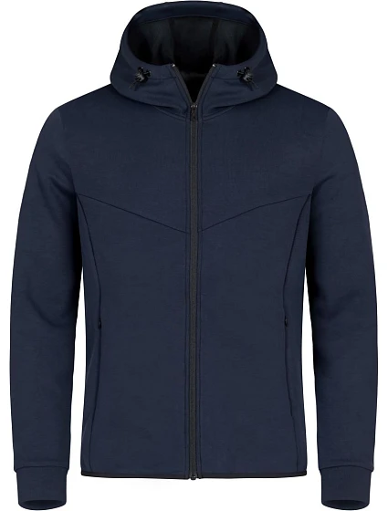Clique Hayden Sweat Jacket Men Pánská mikina s kapucí 67.1024 dark navy Clique Hayden Sweat Jacket Men Pánská mikina s kapucí 67.1024 dark navy