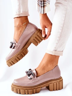 Dámské Boty Kůže Cappuccino model 21561812 - Laura Messi