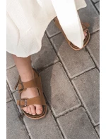 Dětské sandálky na korkové platformě se suchým zipem Camel Rorria Dětské sandálky na korkové platformě se suchým zipem Camel Rorria