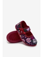 Balerínky Bačkory Pro Dívky MINNIE MOUSE Bordeaux Nomi Balerínky Bačkory Pro Dívky MINNIE MOUSE Bordeaux Nomi