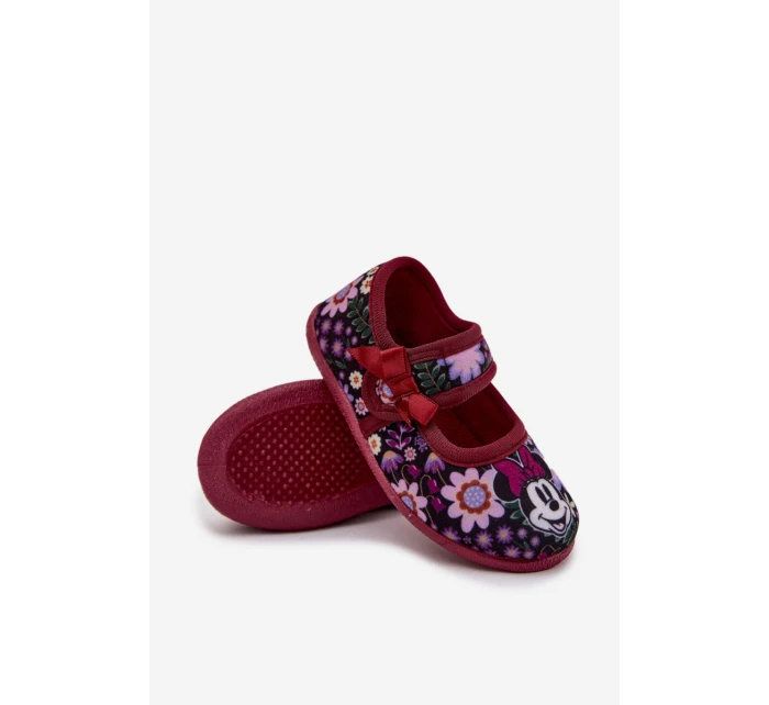 Balerínky Bačkory Pro Dívky MINNIE MOUSE Bordeaux Nomi Balerínky Bačkory Pro Dívky MINNIE MOUSE Bordeaux Nomi