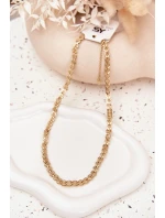 Zlatý náhrdelník ze chirurgické oceli Zlatý náhrdelník ze chirurgické oceli