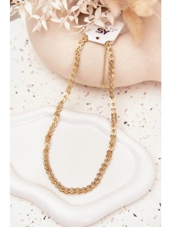 Zlatý náhrdelník ze chirurgické oceli