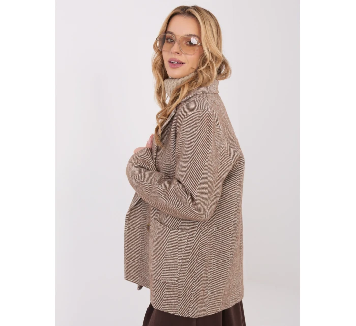 Bunda LK MA 510036.03 hnědá Bunda LK MA 510036.03 hnědá