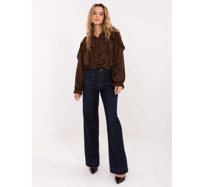 MI KS košile 92506.52 hnědá