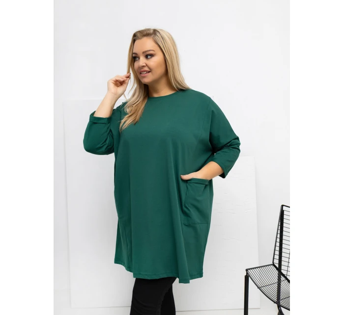 Halenka RV BZ A1076.00 tmavě zelená Halenka RV BZ A1076.00 tmavě zelená