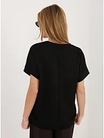 Bluzka RV BZ model 22102608 czarny - FPrice Bluzka RV BZ model 22102608 czarny - FPrice