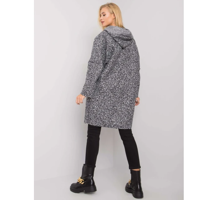 Dámský kabát TW CZ BI 21715 1.87P tmavě šedý Dámský kabát TW CZ BI 21715 1.87P tmavě šedý