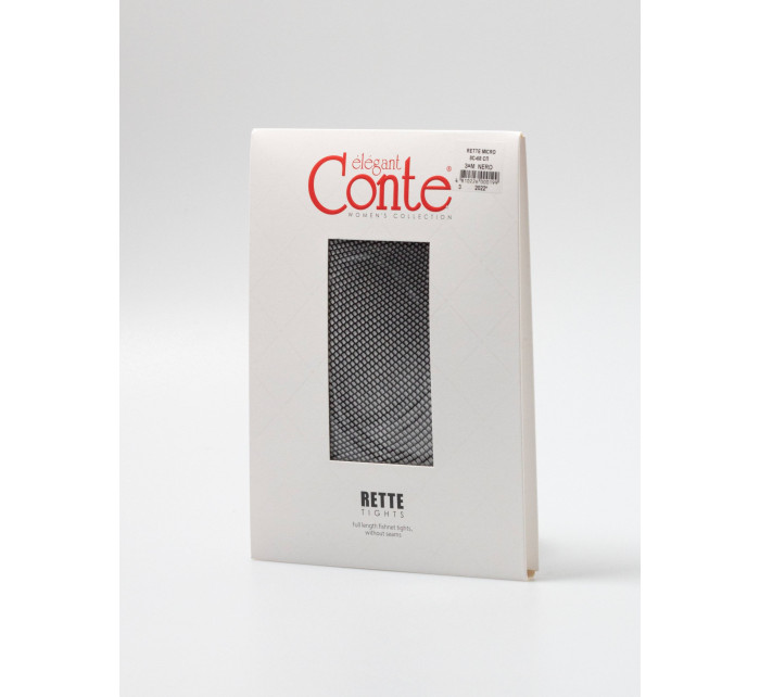 Dámské punčochové kalhoty CONTE Rette Micro Nero