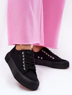 Tenisky na platformě model 211357 Step in style