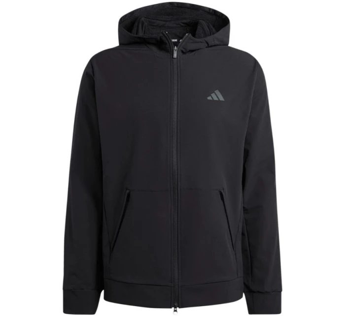 Pánská mikina adidas Designed for Training COLD.RDY Full-Zip Hoodie black IN5607 pánské oblečení