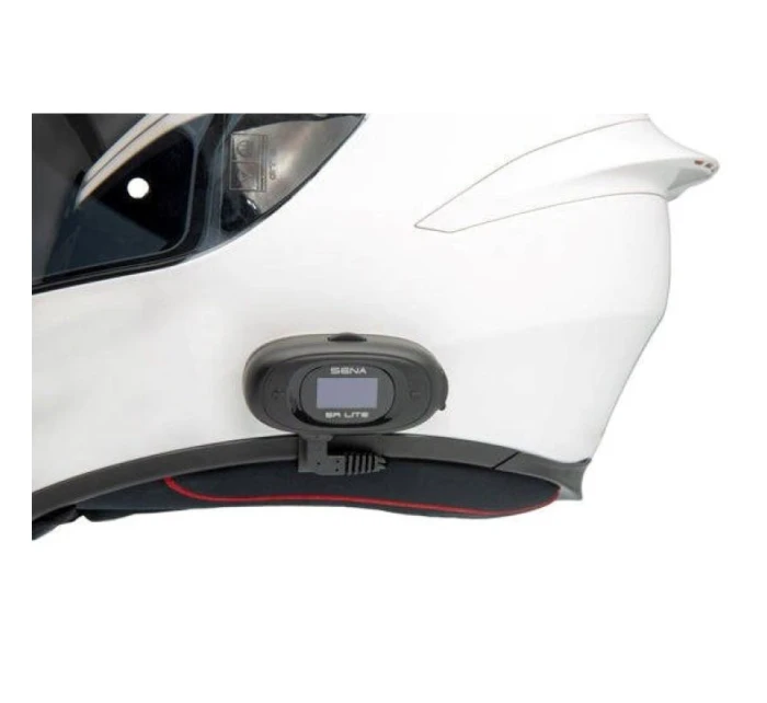 Sena 5R-01D 5R Lite Bluetooth 5.1 700m interkom pro motocykly s LCD displejem a univerzálním mikrofonem pro 2 helmy