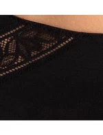 Selena kalhotky vyšší+ 1374 black - RosaFaia