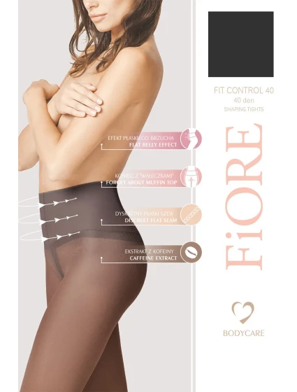 Fit Control 40 den model 18031369 kolor:black - Fiore