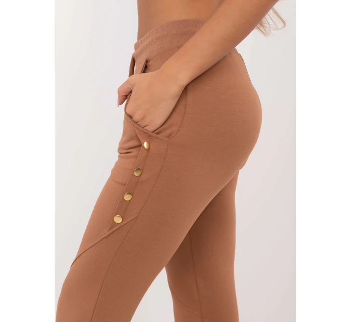 Spodnie dresowe CLM DR model 20695064 jasny brązowy - FPrice Spodnie dresowe CLM DR model 20695064 jasny brązowy - FPrice