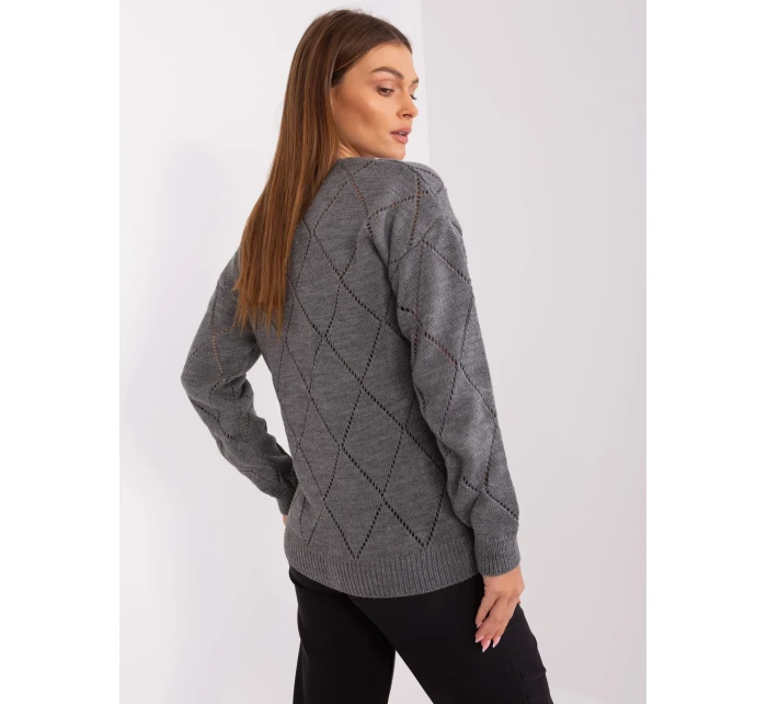 LC SW A10 jumper 1.19P tmavě šedá