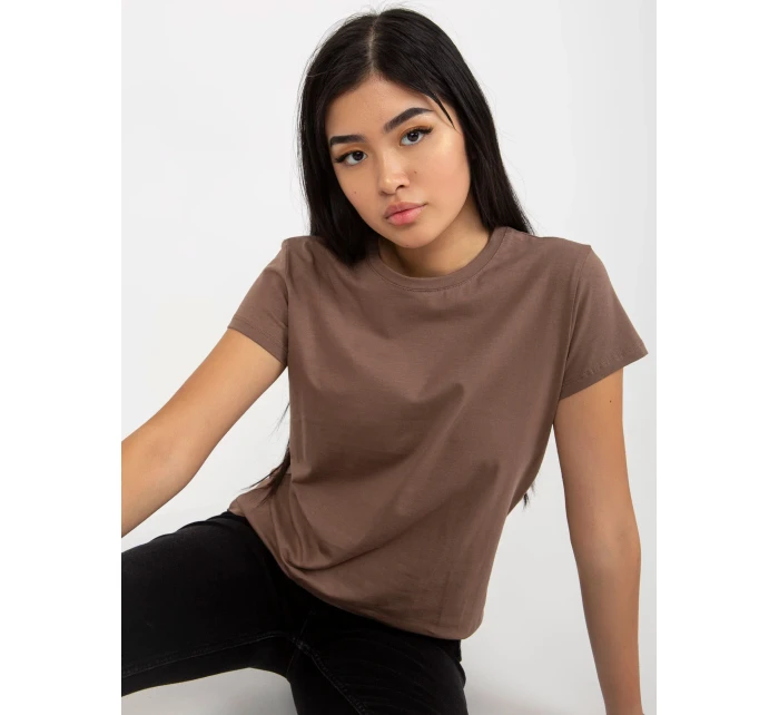 Dámské tričko RV TS 4623.40 hnědá Dámské tričko RV TS 4623.40 hnědá