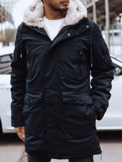 FashionStreet pánská tmavě modrá zimní bunda TX4591