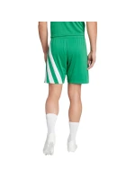 Pánské šortky adidas Fortore 23 zeleno-bílé IQ3209 Pánské šortky adidas Fortore 23 zeleno-bílé IQ3209