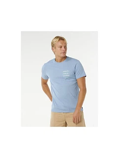 Pánské tričko RIP CURL Vaporcool Search 3 Stacks Tee, modré