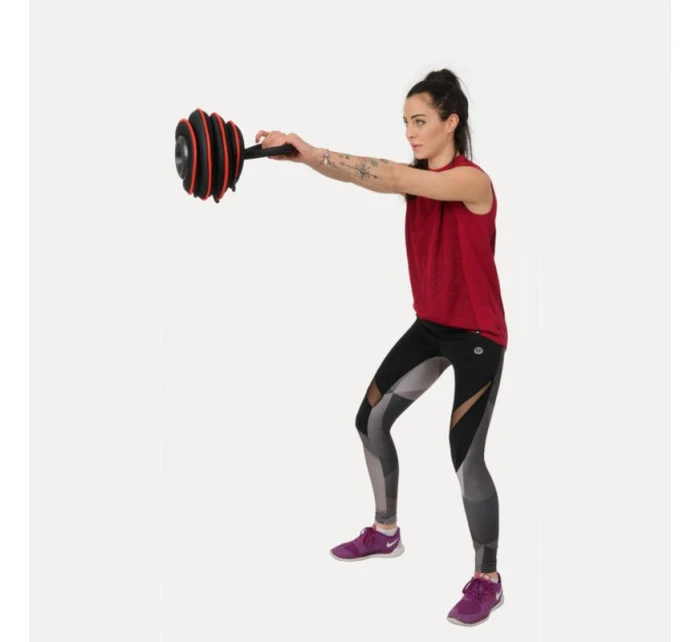 Kettlebell nastavitelný měkký 20 lbs HMS KRM20