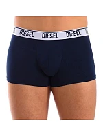 Diesel – pánské boxerky Shawn, 3 ks v balení, modré, módní, bavlněné Diesel – pánské boxerky Shawn, 3 ks v balení, modré, módní, bavlněné