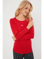 Italian Fashion Foggia long length sp. barva:červená/potisk Italian Fashion Foggia long length sp. barva:červená/potisk