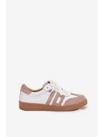 Dámské Kožené Tenisky Vinceza 79557 Bílá-Bežová Dámské Kožené Tenisky Vinceza 79557 Bílá-Bežová