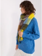 Šála AT SZ 2311501.90 černá a žlutá Šála AT SZ 2311501.90 černá a žlutá