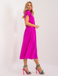 Sukienka DHJ SK 19002.31 fioletowy