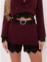 Szorty IT SN model 21799734 ciemny czerwony - FPrice