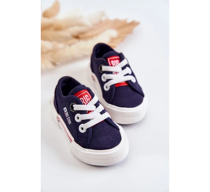 Dětské klasické tenisky Big Star - tmavě modré Dětské klasické tenisky Big Star - tmavě modré