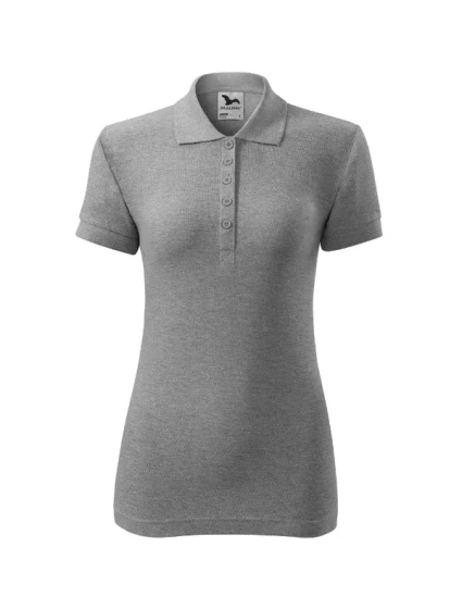 Cotton polokošile dámská tmavě šedý melír Cotton polokošile dámská tmavě šedý melír