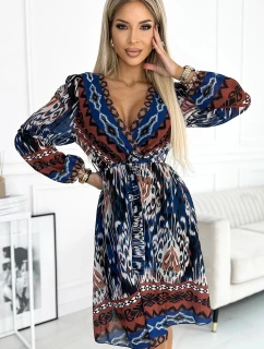 Šifonové šaty  vzor - Numoco model 21961130