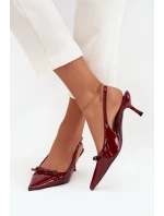 Lodičky na podpatku  model 217687 Step in style