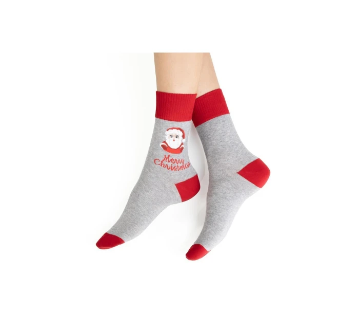 Ponožky Steven art.136 Świąteczne damskie 35-40