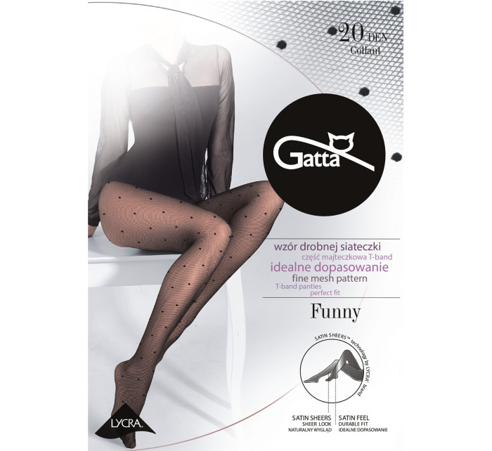 Dámské punčochové kalhoty Gatta Funny wz.05 20 den 5-XL