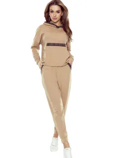 Dámská tepláková souprava Ferbi beige - ELDAR