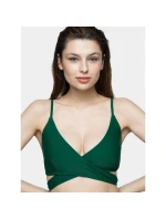4F Dámský horní díl plavek H4L21-KOS003G-46S Zelený