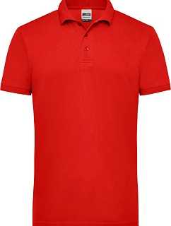 JN Pánské pracovní piqué polo 02.0 red model 22435043 - Daiber